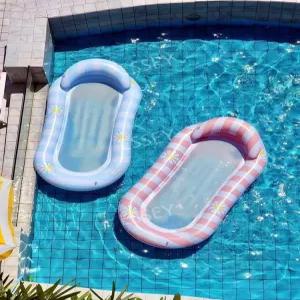 대형해먹튜브 핑크 워터해먹 물놀이