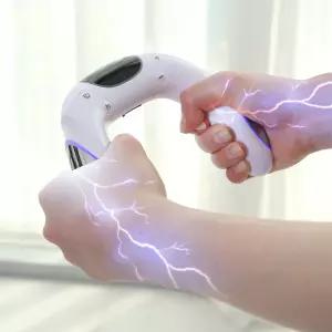 제스파 홀딩미 15단계 EMS 강도조절 무선 핸디형 안마기 저주파 손목 손마사지기 ZP2240