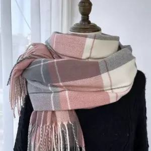 모조캐시 머플러 여성 롱 두꺼운 머플러