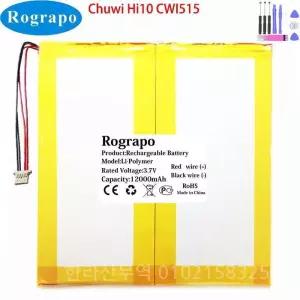 태블릿 PC 어큐뮬레이터용 교체 노트북 배터리  4 선 플러그 Chuwi Hi10 CWI515 3.7V 12000mAh