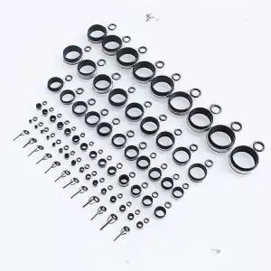 낚시대 가이드링 원투 수리 탑 캡 초릿대 세트