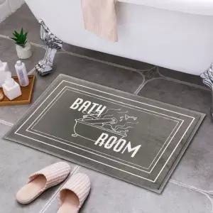 발코니매트 BATH ROOM 욕실 화장실 발매트 현관 러그 국내생산 현관발판