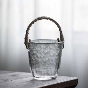 사케 바스켓 얼음통 와인칠링 바켓 쿨러 소주 일식집 홈파티 유럽식 칠러 수제 버켓 샴페인