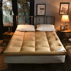 침대 온돌 토퍼 커버 접이식 매트 패드 요 리스 메모리폼