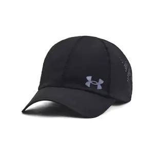Under Armour 남성용 Iso-chill Launch Run 조절 가능한 모자, (001) 블랙 / 블랙 / 반사
