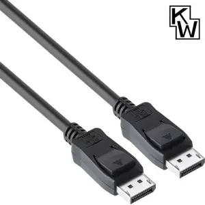 강자 134IKD37 KW KW10P DisplayPort 1.2 케이블 1m