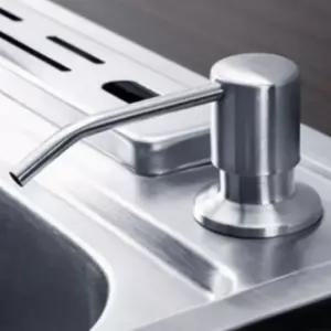 싱크대 매립형 주방 세제 디스펜서 펌프 용기 세제통 500ml