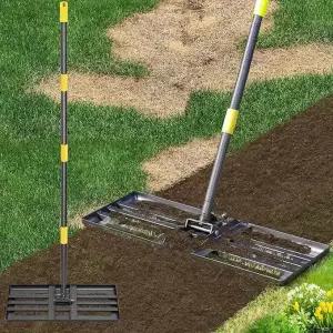 잔디 평탄화 기계 도구 다지기 정원 롤러 정리 다짐기 바닥 압축 골프장 모래 수동 땅