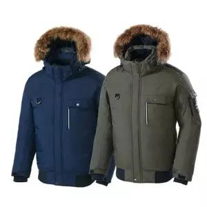 패딩점퍼 (TBUC) TB-550 후드점퍼 겨울작업점퍼 회사