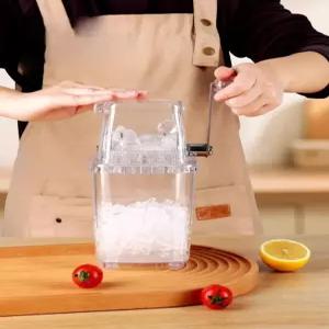 얼음 분쇄기 스텐 가정용 빙수기 카페용 실용적