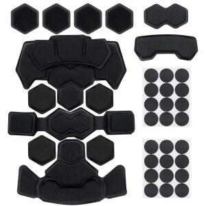 빠른 MT MICH IBH AF ACH 헬멧을 위한 전술 에어소프트 헬멧 패드 내부 메모리 폼 보호 쿠션 매트 액세서리 라이너 시스템