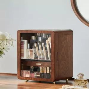 원목 화장품 정리함 정리대 수납 트레이 향수 소품 서랍형 네일 쥬얼리