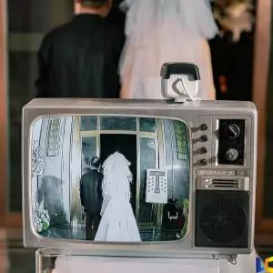 엔틱 tv 레트로 빈티지소품 옛날 감성카페 컨셉 티비