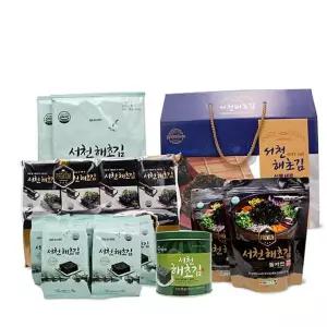 김 선물세트 두번구운 서천해초김 2호 세트