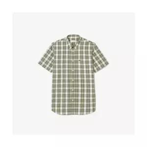 LACOSTE 남성 반팔 빅체크 셔츠 CH2509-55G BIQ CH2509-55GBIQ 239499