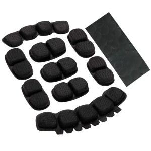 아우탁 헬멧 패딩 키트, 자전거 교체용 범용 폼 패드 키트 액세서리용 매트 세트(블랙)