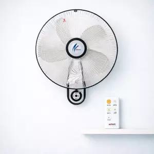 신일 벽걸이형 선풍기 5엽날개 리모컨 타이머 3단 바람세기 SIF-16WRT