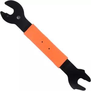 페달 렌치 양면 자전거 제거 15/16/17mm 스패너 가정용 정비 키트 도구 유지보수를 위한 편안한 그립