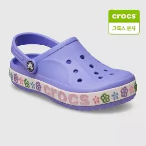 [크록스][크록스 본사] 바야밴드 플라워 밴드 클로그 키즈 211302-5PY