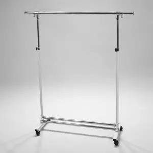 행거 이동식 1102행거 이중철재다리행거 옷걸이 수납가구