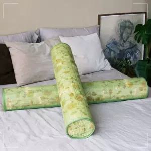 커튼 러그 대나무 쇼파커버 원형 방수바디필로우 카페트 죽부인 편백 KWB7F378