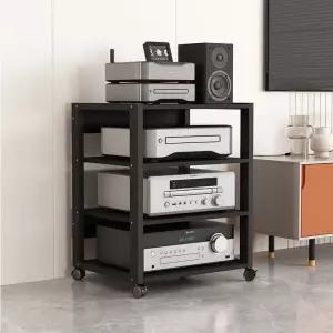 우퍼랙 오디오 선반 3단 장식장 다이 거치대 철제 음향기기 다층 사운드