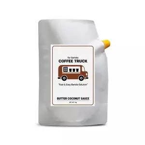 메가커피 커피트럭 버터 코코넛 소스 1kg 1박스 12개