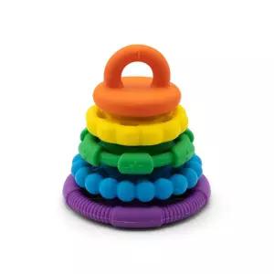 젤리스톤 실리콘 링끼우기 감각토이 신생아완구 작동완구 토이 취미 에듀장난감 놀이