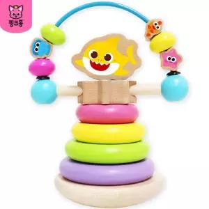 핑크퐁 아기상어 원목링쌓기 롤러코스터 위기 선물 실행력 질서 키즈클래스 대처 방법