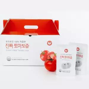 김재식헬스푸드 토마토즙 채소 건강 착즙 100ml 30팩 BNS