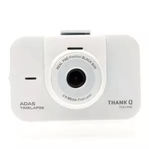 블랙박스 국내생산 땡큐 화이트1채널 32GB+GPS 12v~24v 녹화