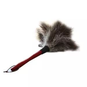 BNRY 타조깃털로 만든 타조 미니먼지털이개