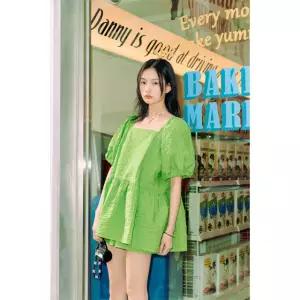 셔링 미니원피스형 세트 AQ2EX561