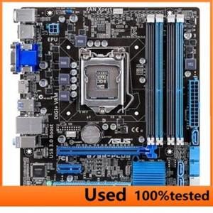 기존 Asus B75M-PLUS 데스크탑 마더보드 Intel B75 소켓 LGA 1155 i3 i5 i7 DDR3 32G SATA3 USB3.0 리퍼
