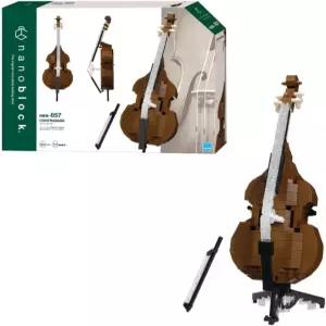 나노블럭 - 악기 콘트라베이스 고급 취미 시리즈 조립 키트