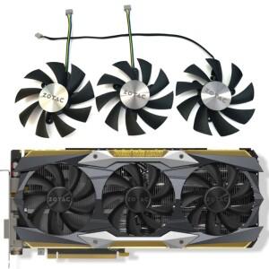새로운 87MM 4PIN GA92S2U GTX 1080TI AMP GPU 팬 ZOTAC TI 비디오 카드 냉각 팬용