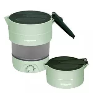 ( )캠핑 여행용 접이식 전기 포트 0.8L 접는 주전자 미니 폴딩