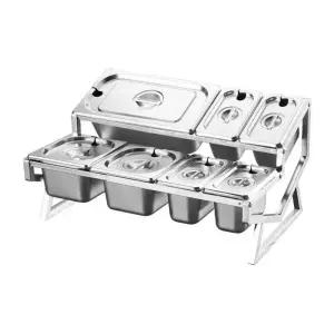 업소용 소스통 조미료통 파우더 양념통 뚜껑 바트