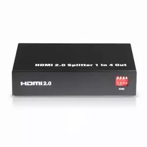 [NEXT U] 1:4 HDMI 2.0 분배기 NEXT-404SP4K60