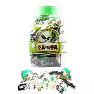 동물피규어세트 교육용 동물 모형 완구 피규어 조류와 파충류 (특대)