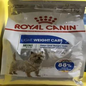 미니 로얄캐닌 라이트 웨이트 케어 반려견 사료 1kg
