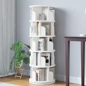 원형회전책장 원목 내추럴 회전형책장 코너책장 책장 거실