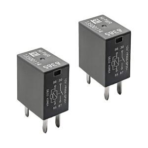 MUQIDA 4 PCS 자동차 에어컨 릴레이, 12VDC 40A 13500114/8385 다목적 퀵 커넥트 AC 릴레이, PCS 에어컨 릴레이 2 호환되는 4핀 팬 고출력 차량과 대부분의