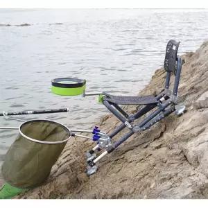 낚시대고정의자 언제어디서든 갯바위 각도 조절 낚시의자
