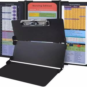 접이식 클립보드 간호사 펜 홀더 메모장 간호용 의사용