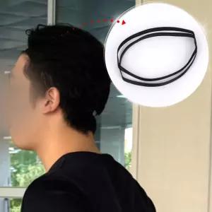 JPAR 두줄 얇은 러닝 헤어밴드 블랙 OWJ51212 땀흡수헤어밴드