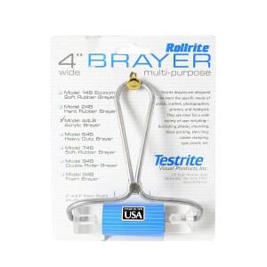 예술, 디스플레이 및 인쇄, 잉크, 페인트 또는 페이스트와 함께 사용하는 Testrite Visual Products, Inc.의 Lucite 아크릴 롤러-버니셔-브레이어 롤러