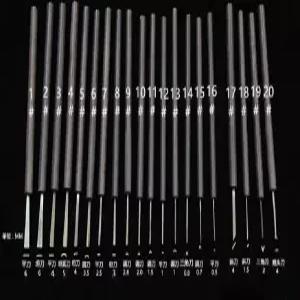 미세조각도 조형 다용도 킹카 미조 수입 기본4개세트 대나무 휴대폰 실버 전문 전문가