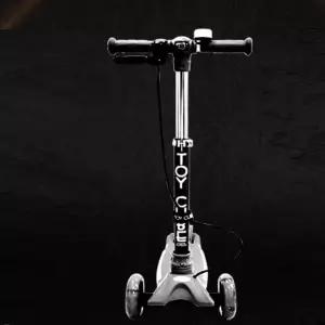 휴대용킥보드 유아 세발킥보드 티큐브 블랙 접이식 LED 씽씽이 1P