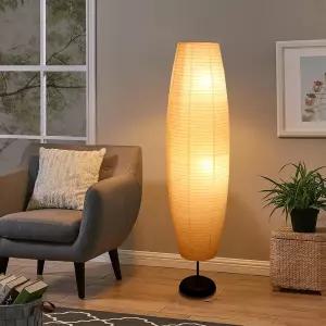 XENOID 종이 바닥 램프 - 라이스 페이퍼 랜턴 현대식 대형 침실 거실용